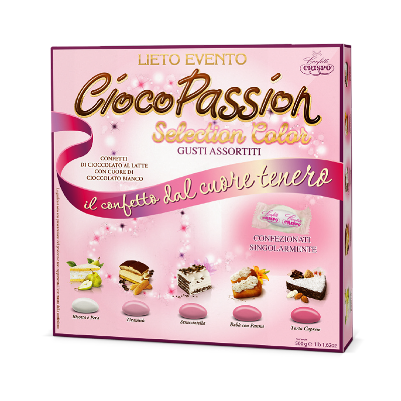 Crispo CiocoPassion Lieto Evento rosa