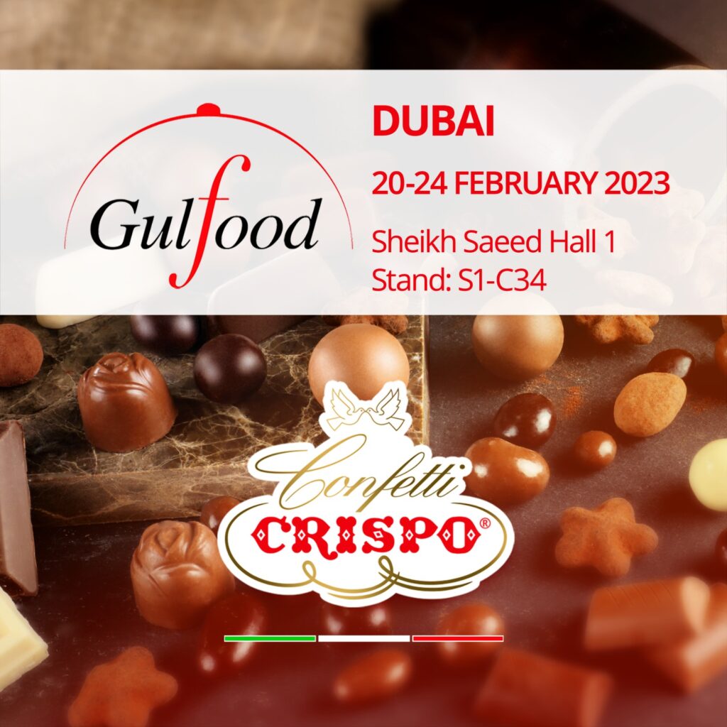 Confetti Crispo a Dubai per Gulfood 2023
