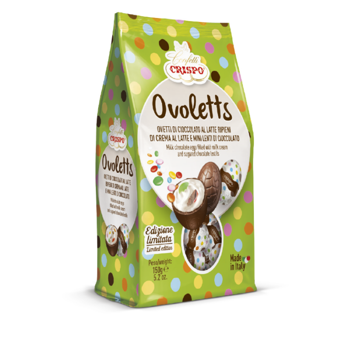 ovoletts ovetti di cioccolato da 150 g
