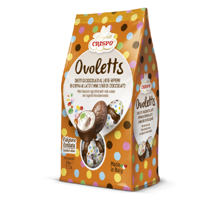Ovoletts Ovetti di cioccolato con mini lenti colorate 150g - immagine 2