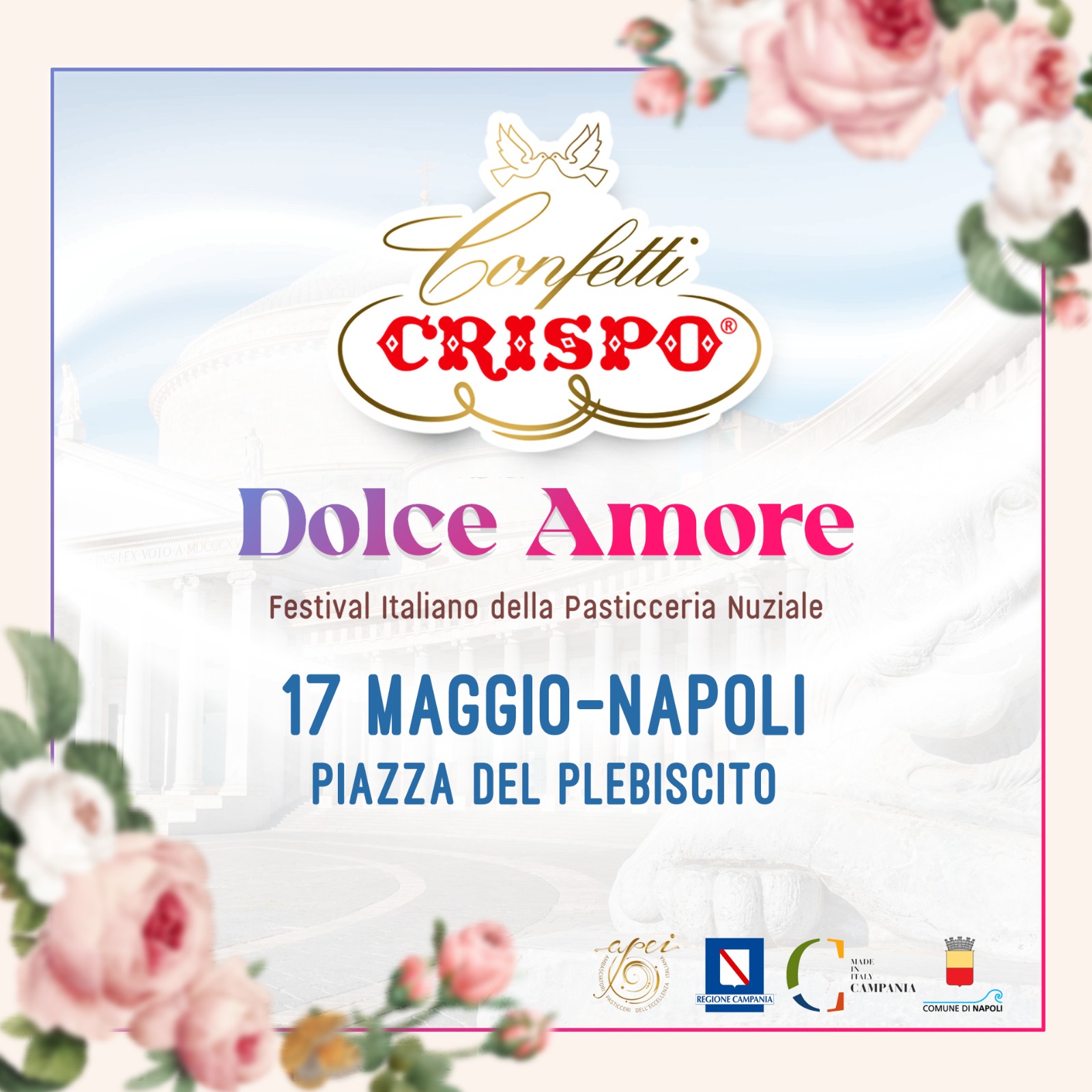 Dolce Amore, il primo Festival della Pasticceria Nuziale e del Matrimonio Napoletano