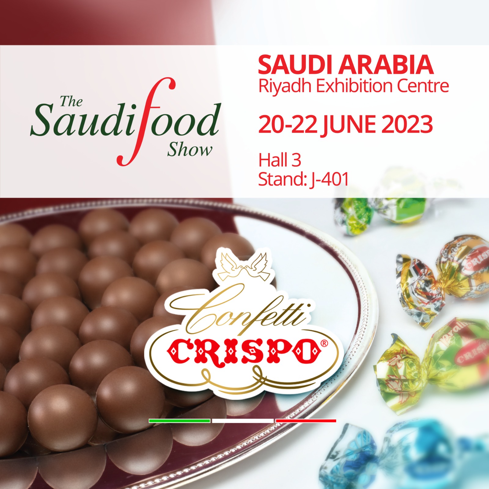 Saudi Food Show 2023: Confetti Crispo participates at the fair in Riyadh – Saudi Arabia