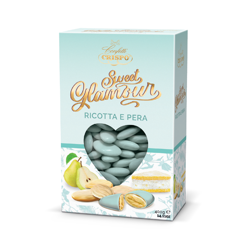 Crispo Sweet Glamour Ricotta e Pera - 400g