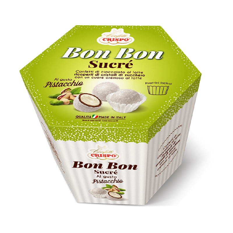 Crispo Bon Bon Sucr&egrave; pistacchio