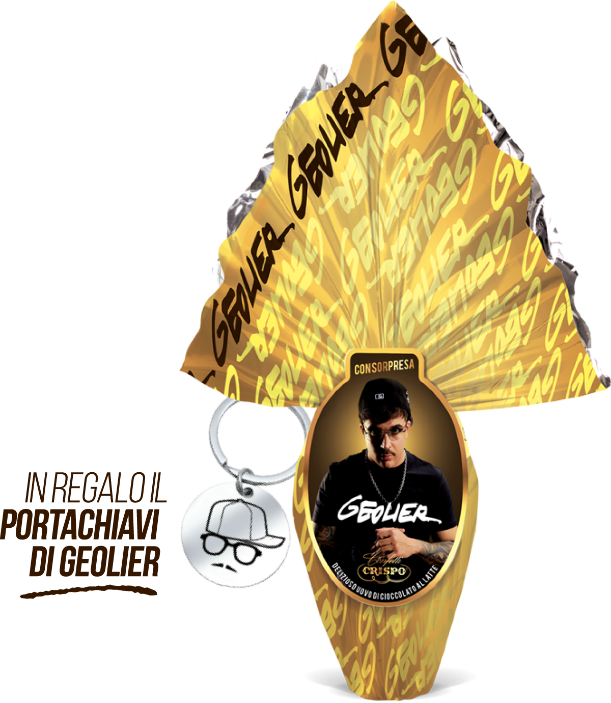 Uovo di Pasqua Geolier - L'unico Uovo Ufficiale