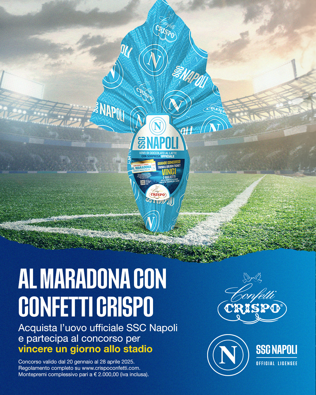 concorso ssc napoli stadio maradona