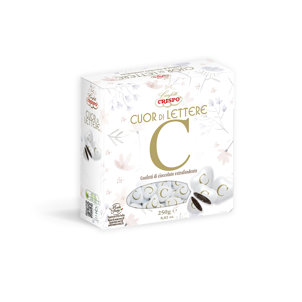 confetti Cuor di Lettere Iniziali C