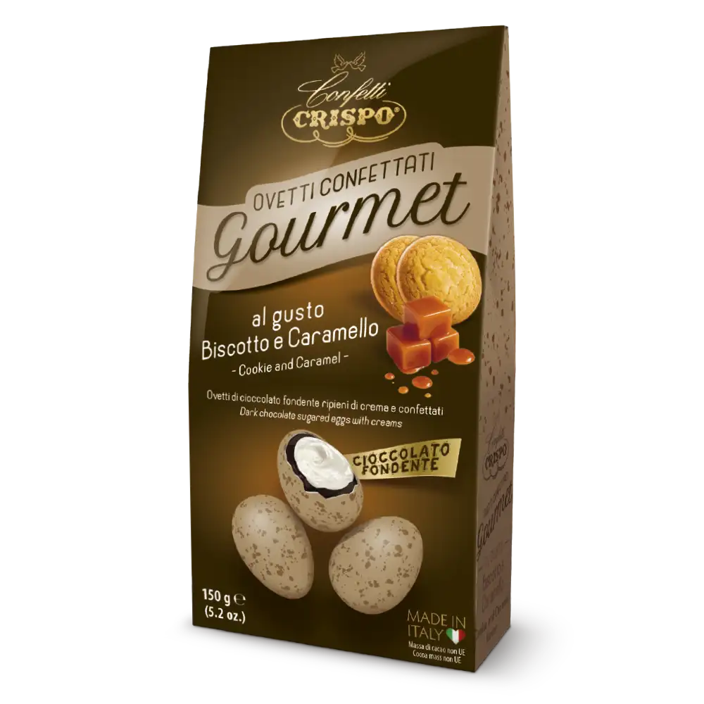 ovetti gourmet biscotto e caramello
