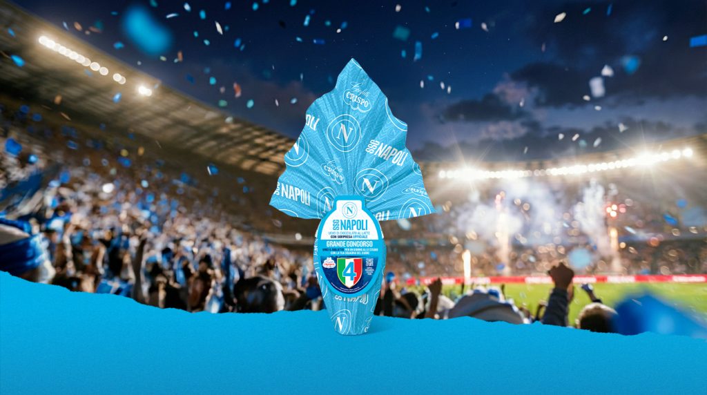 concorso ssc napoli uova di pasqua calcio napoli di crispo confetti