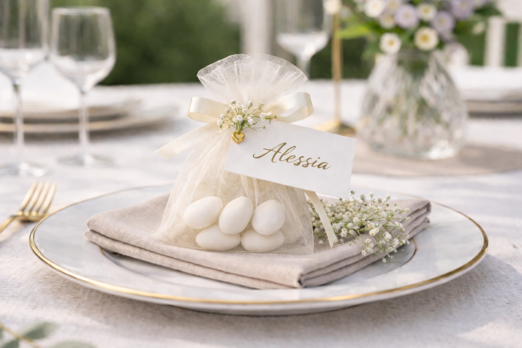 Segnaposto Matrimonio: cos'&egrave;, come si usa e cosa si scrive