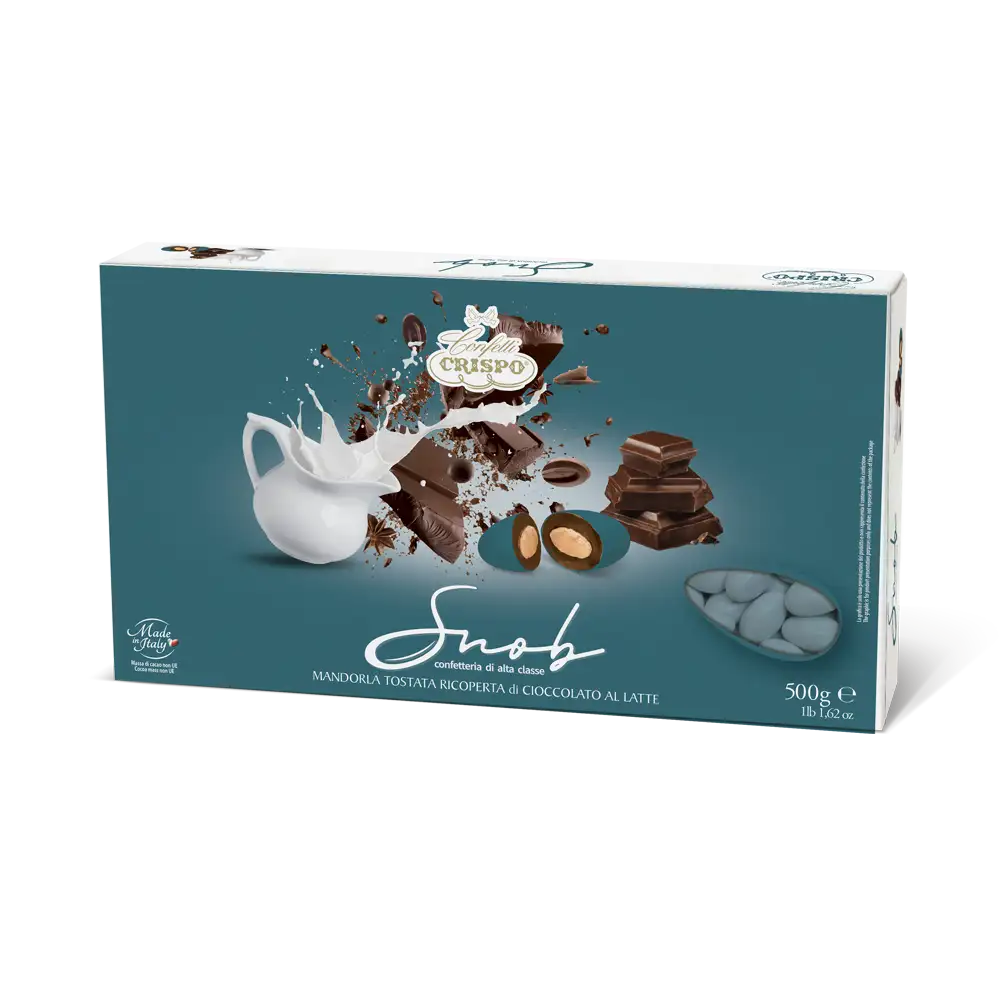 Confetti Snob Cioccolato Latte ottanio 500gr