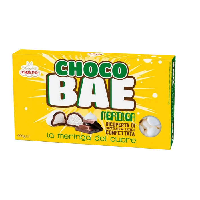 choco bae bianco confetti meringa
