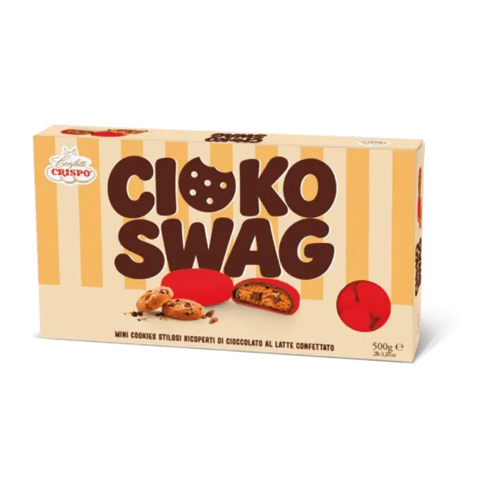 cioco swag rosso cookies confettato