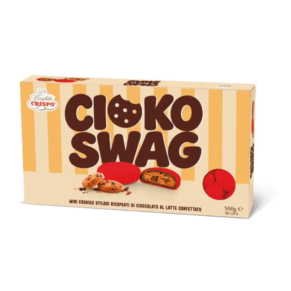 cioco swag rosso cookies confettato
