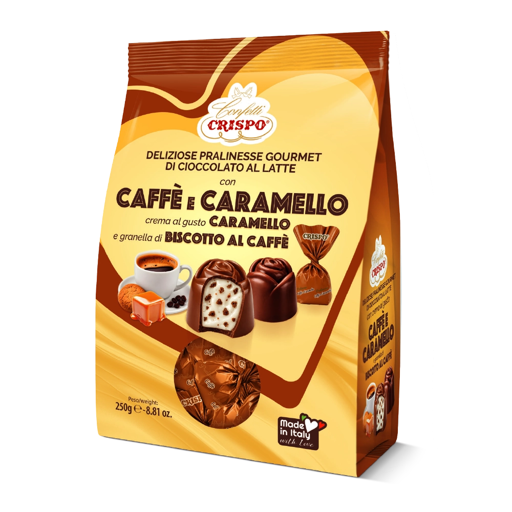 praline caffe caramello biscotto